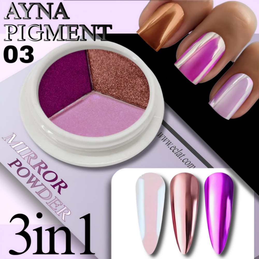 AYNA%20Krom%20Tozu%203&1%20(Toz%20Pembe-Rose-Fuşya)%20No:03