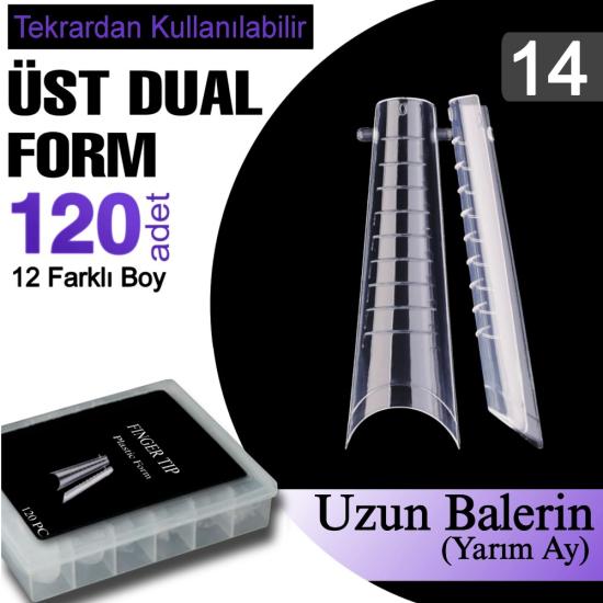 TIRNAK DUAL ÜST FORM (KALIP) NO: 14 BALERİN UZUN