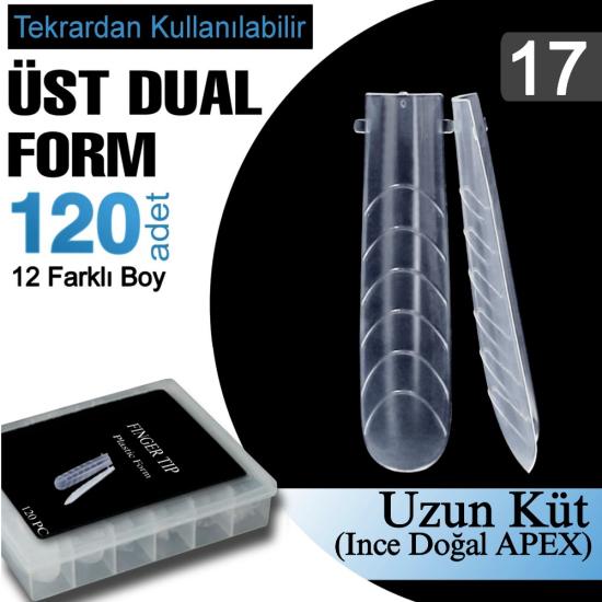 TIRNAK DUAL ÜST FORM (KALIP) NO: 17 KÜT DOĞAL