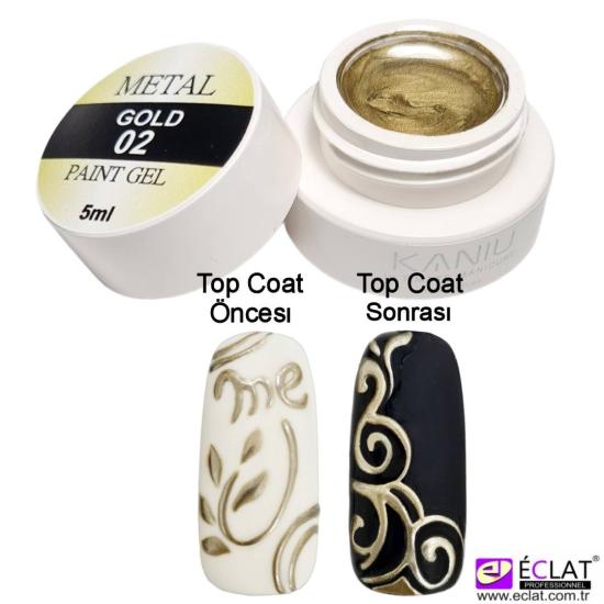 METAL GOLD PAINT GEL (ALTIN ÇİZİM JEL BOYASI)