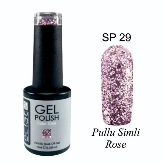 PULLU SİMLİ ROSE PEMBE KALICI OJE SP29