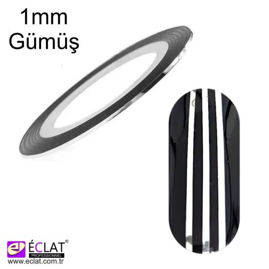 Yapışkan Şerit 1 mm GÜMÜŞ RENGİ