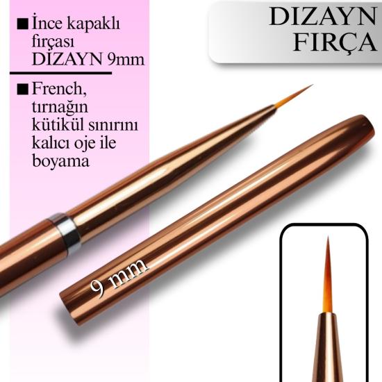 İNCE KAPAKLI DİZAYN / JEL FIRÇASI LİNER NO: 02 9 mm