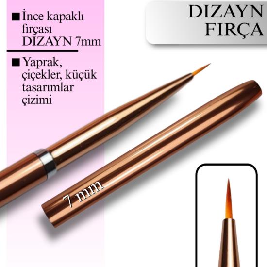 İNCE KAPAKLI DİZAYN / JEL FIRÇASI NO: 01 7 mm