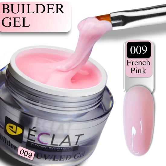 Protez Tırnak Builder Jel  No:09 French Pembe