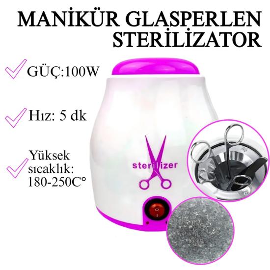 Manikür ve Pedikür Penc Makas Sterilizatör Cihazı 