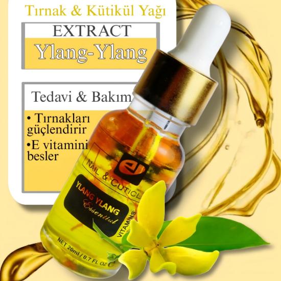 YLANG YLANG TIRNAK & KÜTİKÜL BAKIM YAĞI 